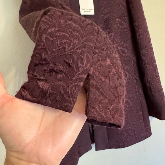 Vintage Tous Les Jours Blazer Jacket Made in Italy Lama Wool Size 8 NWT - Picture 6 of 16